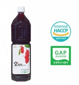 (평창오미자영농조합법인)평창오미자청1500ml